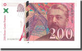 Frankreich 200 Francs Eiffel, BRUNEEL, BONARDIN, VIGIER, UNZ -