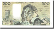 Frankreich 500 Francs Pascal, BRUNEEL, BONARDIN, VIGIER, 1989-03-02 -