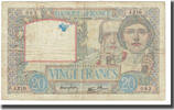 Frankreich 20 Francs Science et Travail, P. Rousseau and R. Favre-Gilly -