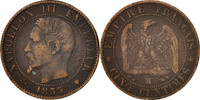 Frankreich 5 Centimes Münze, Napoleon III, Napoléon III, Marseille, S -