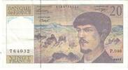 Frankreich 20 Francs Debussy, STROHL TRONCHE DENTAUD, SS -