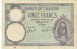 Algeria 20 Francs Geldschein, 1941-02-11, KM:78c, SS -
