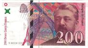 Frankreich 200 Francs Eiffel, BRUNEEL, BONARDIN, VIGIER, VZ -