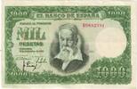 Spanien 1000 Pesetas Geldschein, 1951-12-31, KM:143a, SS -
