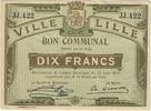 Frankreich 10 Francs Lille, SS+, Pirot:59-1604 -