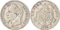 Frankreich 2 Francs Münze, Napoleon III, Napoléon III, Strasbourg, S -