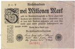 Deutschland 2 Millionen Mark Geldschein, 1923-08-09, KM:103, SS -