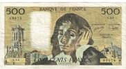 Frankreich 500 Francs Pascal, S.64 89076, SS, Fayette:71.15, KM:156b -
