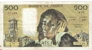Frankreich 500 Francs Pascal, S.73 77299, SS, Fayette:71.17, KM:156b -