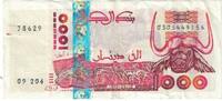 Algeria 1000 Dinars Geldschein, KM:140, SS -
