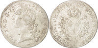 Frankreich Ecu Münze, Louis XV, Écu au bandeau, Paris, SS, Silber -
