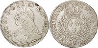 Frankreich Ecu Münze, Louis XV, Écu aux branches d'olivier, Orléans -