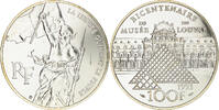 Frankreich 100 Francs Münze, Liberté guidant le peuple, ESSAI, STGL -