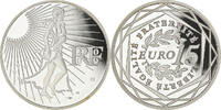 Frankreich 15 Euro Semeuse, Paris, BE, STGL, Silber, KM:1535 -