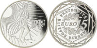 Frankreich 15 Euro Semeuse, Paris, Proof / BE, STGL, Silber, KM:1535 -