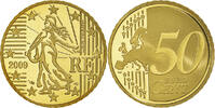 Frankreich 50 Euro Cent Paris, Proof, STGL, Messing, KM:1412 -
