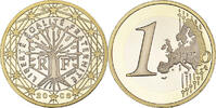 Frankreich Euro Paris, BE, STGL, Bi-Metallic, KM:1413 -