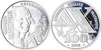 Frankreich 100 Francs Münze, Gaspard MONGE, Proof, STGL, Silber -