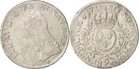 Frankreich Ecu Münze, Louis XV, Écu aux branches d'olivier, Rennes -