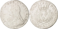 Frankreich Ecu Münze, Louis XV, Écu aux branches d'olivier, Aix, SGE+ -