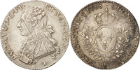 Frankreich 24 Sols, 1/5 ECU Münze, Louis XVI, 1/5 Écu, Lille, SS -