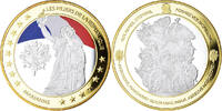 Frankreich Medaille Les piliers de la République, Marianne, Politics -