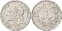 Frankreich 5 Francs Münze, Lavrillier, Beaumont - Le Roger, SS -