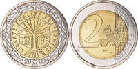 Frankreich 2 Euro Paris, BU, STGL, Bi-Metallic, KM:1289 -