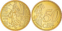 Frankreich 50 Euro Cent Paris, Proof / BE, STGL, Messing, Gadoury:6. -