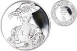 Frankreich Medaille 1980 Peinture, Rubens, Portrait de Susanne Fourment STGL