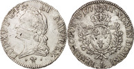 Frankreich Ecu Münze, Louis XV, Écu à la vieille tête, Bayonne, SS -