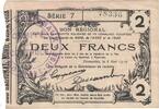 Frankreich 2 Francs Laon, Bon Régional, VZ, Pirot:02-1310 -