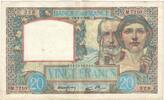 Frankreich 20 Francs Science et Travail, M.7210, VZ, Fayette:12.16 -