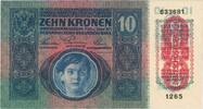 10 Kronen 1915 Österreich Geldschein, 1915-01-02, KM:51a, UNZ UNZ