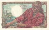 Frankreich 20 Francs 25288 F.176, UNZ, Fayette:13.12, KM:100a -