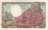 Frankreich 20 Francs Pêcheur, 21304 W.71, UNZ, Fayette:13.5, KM:100a -