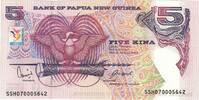 Papua New Guinea 5 Kina Geldschein, KM:34, SS -