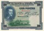 Spanien 100 Pesetas Geldschein, 1925-07-01, KM:69c, VZ+ -