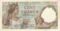 Frankreich 100 Francs Sully, V.14017 960, S+, Fayette:26.36, KM:94 -
