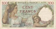 Frankreich 100 Francs B.1707 467, SS, Fayette:26.08, KM:94 -