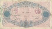 Frankreich 500 Francs H.474 976, SS, Fayette:30.23, KM:66g -
