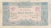 Frankreich 1000 Francs Bleu et Rose, M.1448 936, S, Fayette:36.36 -