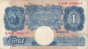 Großbritannien 1 Pound Geldschein, KM:367a, S+ -