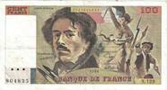 Frankreich 100 Francs Delacroix, S.129, S, Fayette:69.13, KM:154d -