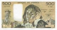 Frankreich 500 Francs Pascal, N.342, UNZ, Fayette:71.46, KM:156g -
