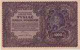 Polen 1000 Marek Geldschein, 1919-08-23, KM:29, VZ -