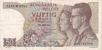Belgien 50 Francs 1966-05-16, KM:139, SS -