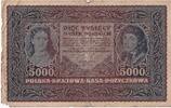 Polen 5000 Marek 1920-02-07, KM:31, SGE -