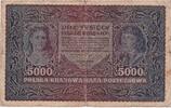 Polen 5000 Marek 1920-02-07, KM:31, SGE -