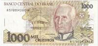 Brasilien 1000 Cruzeiros KM:231b, UNZ -